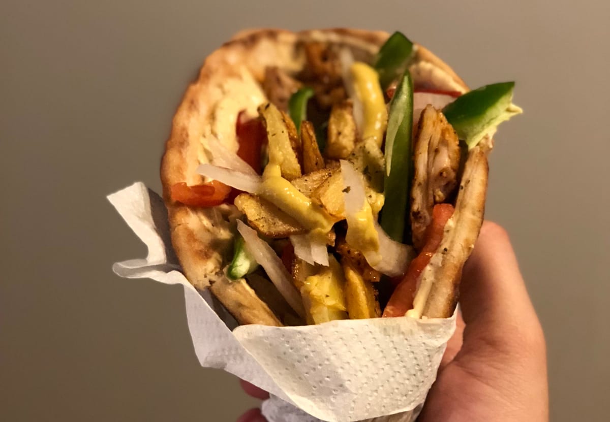 Easy chicken gyros to die for