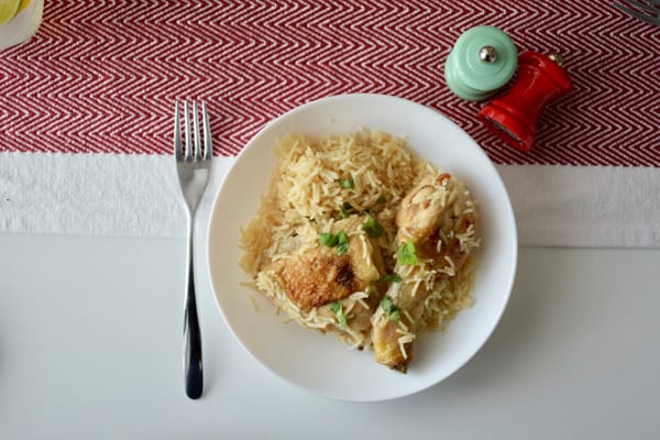 One-pot easy chicken risotto