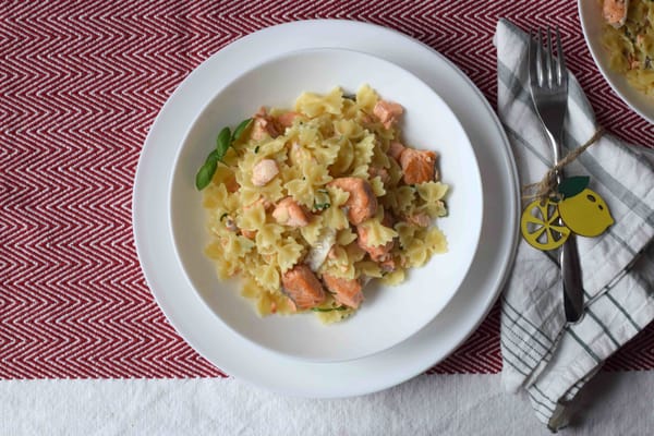 Salmon pasta recipe cooking basics