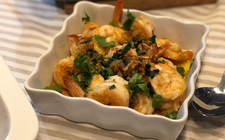 Garlic shrimps – Fried gambas al ajillo