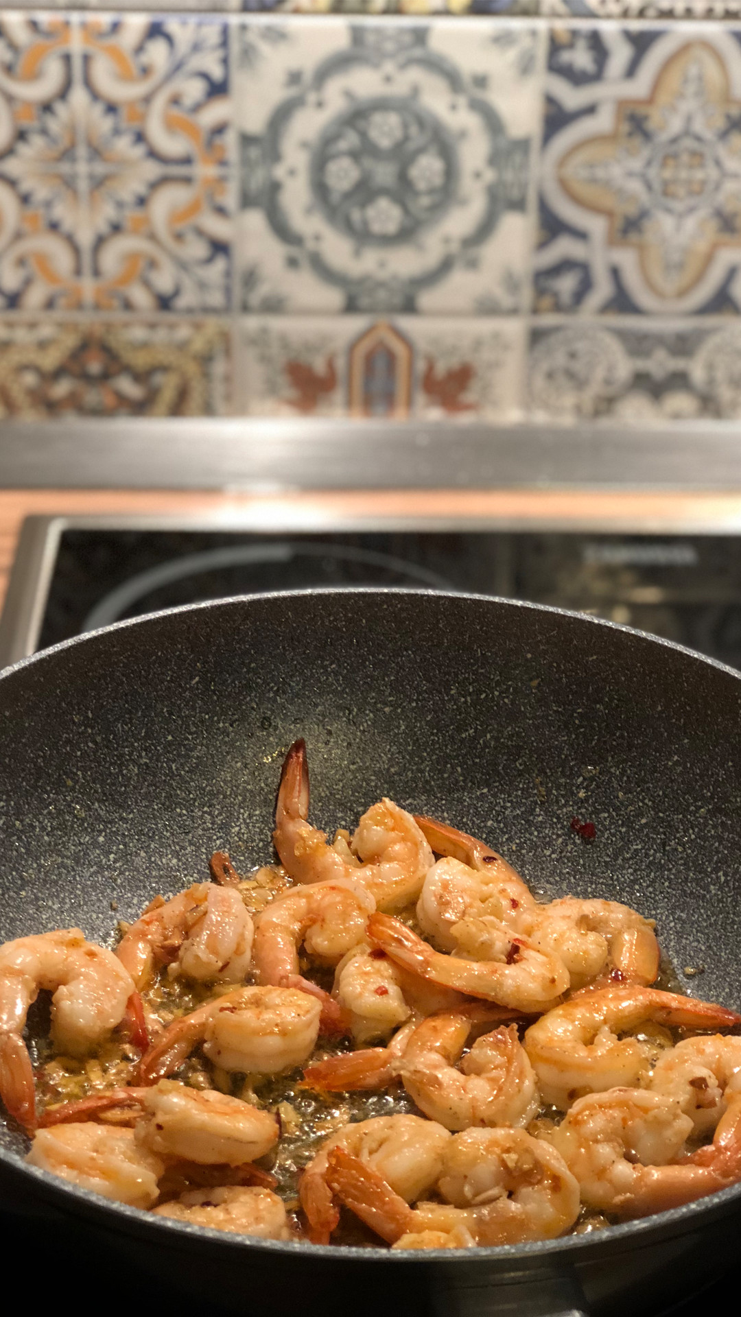 garlic shrimps