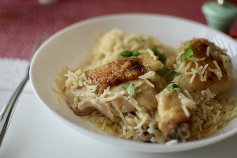One-pot easy chicken risotto - Kitchenette Recipes