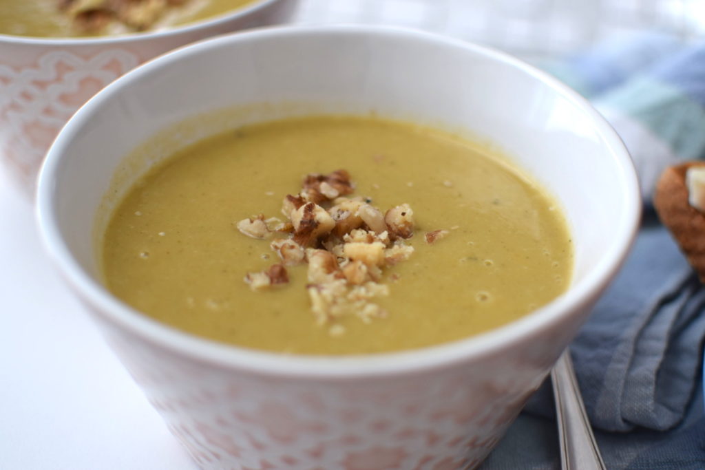 broccoli carrot celery potato soup