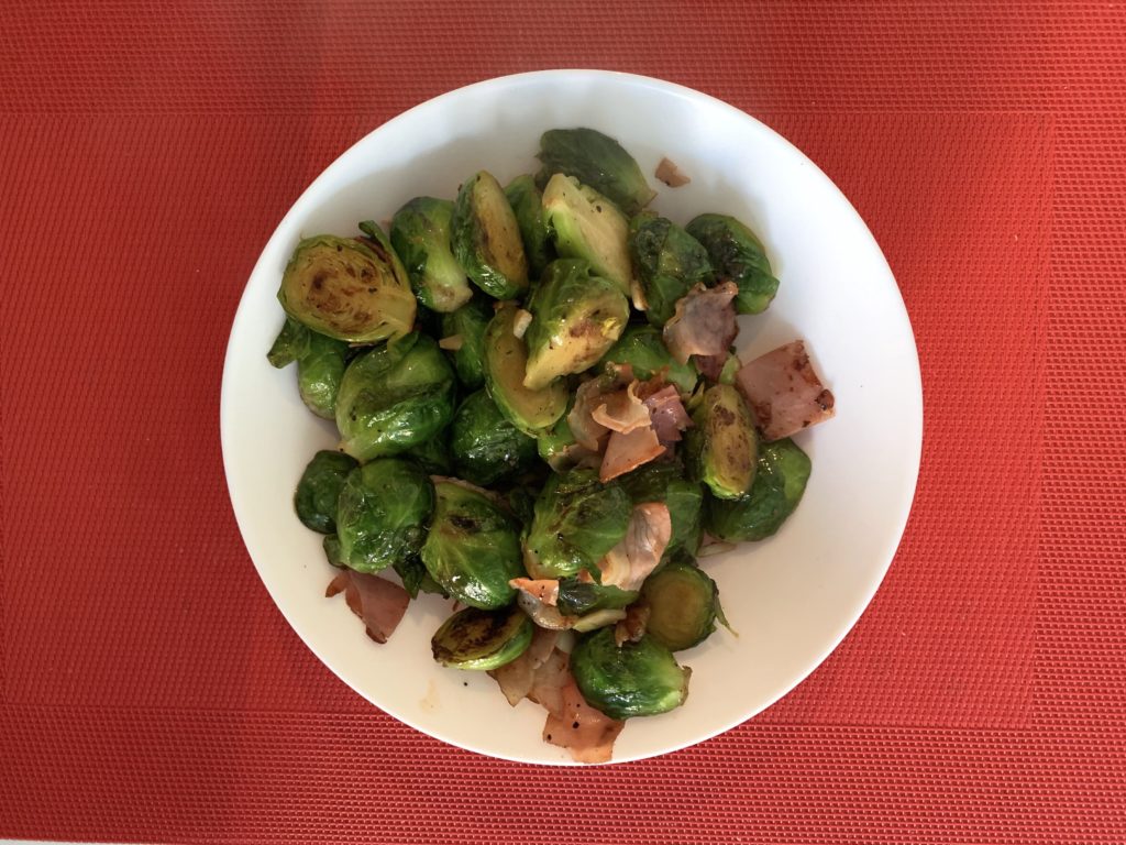 Sauteed Brussel sprouts with bacon Recipes