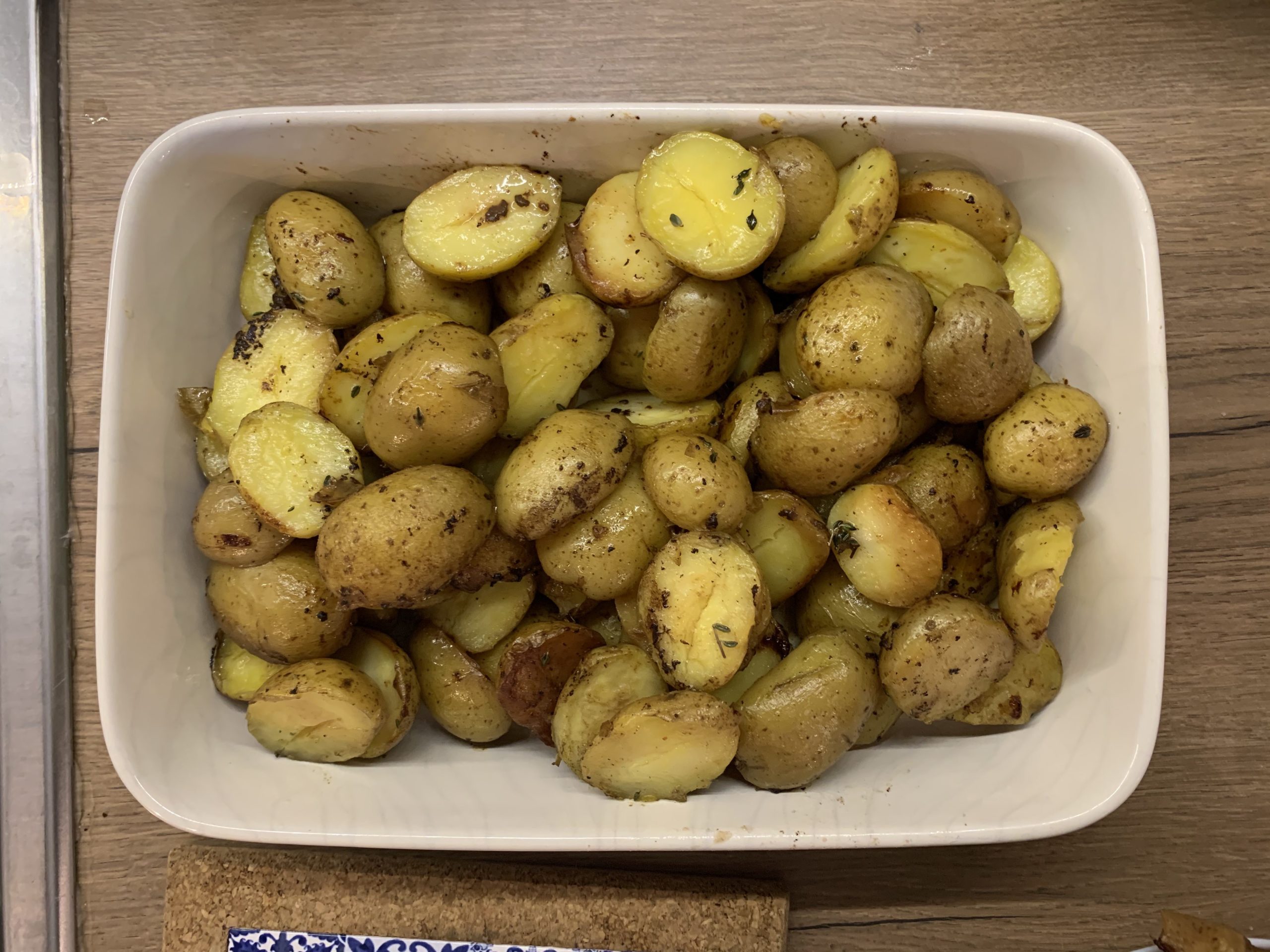 oven baked baby potatoes