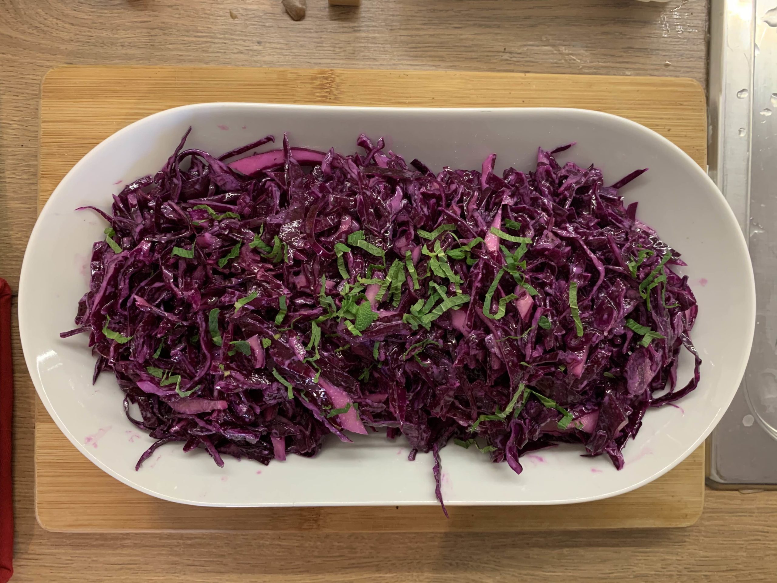 red cabbage salad